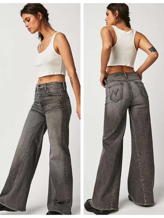 MOTHER Denim - Mother The Enchanter Sneak Jean In Wrong Train To The Right Place Size 25